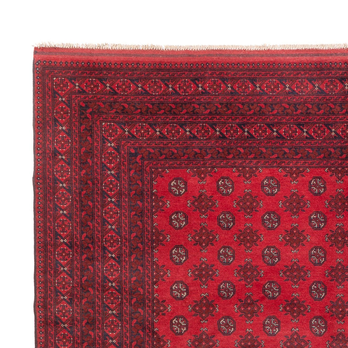Tapis afghan - Filpa - 404 x 304 cm - rouge