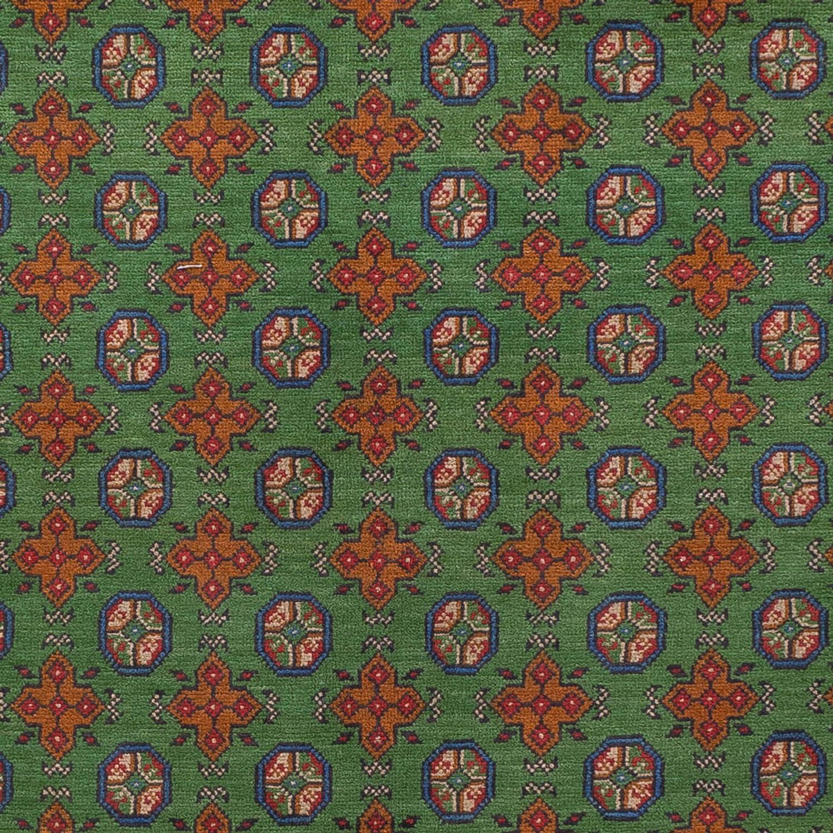 Tapis afghan - Filpa - 390 x 297 cm - vert