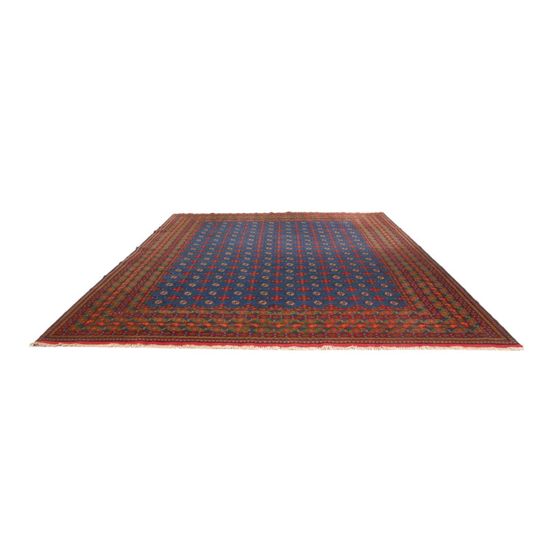 Tapis afghan - Filpa - 392 x 300 cm - bleu