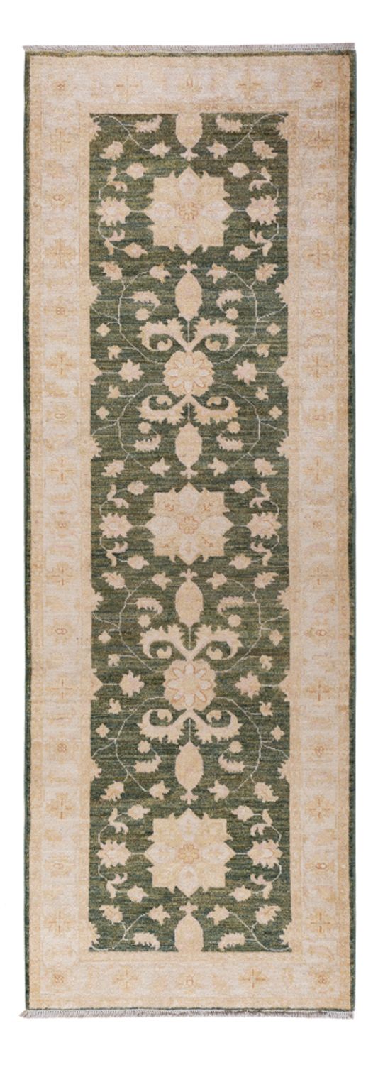 Tapis de couloir Tapis Ziegler - 246 x 82 cm - vert olive