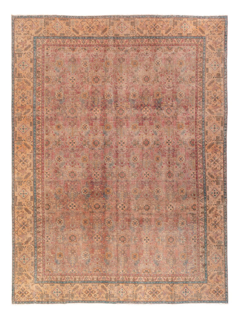 Tapis vintage - 364 x 273 cm - beige foncé