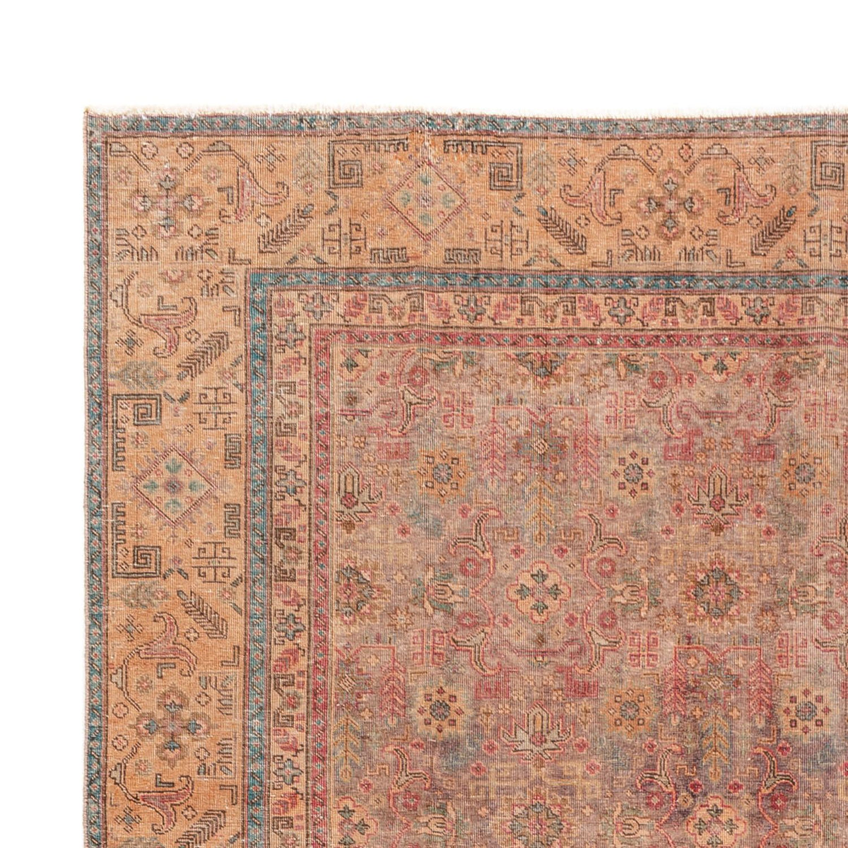 Tapis vintage - 364 x 273 cm - beige foncé