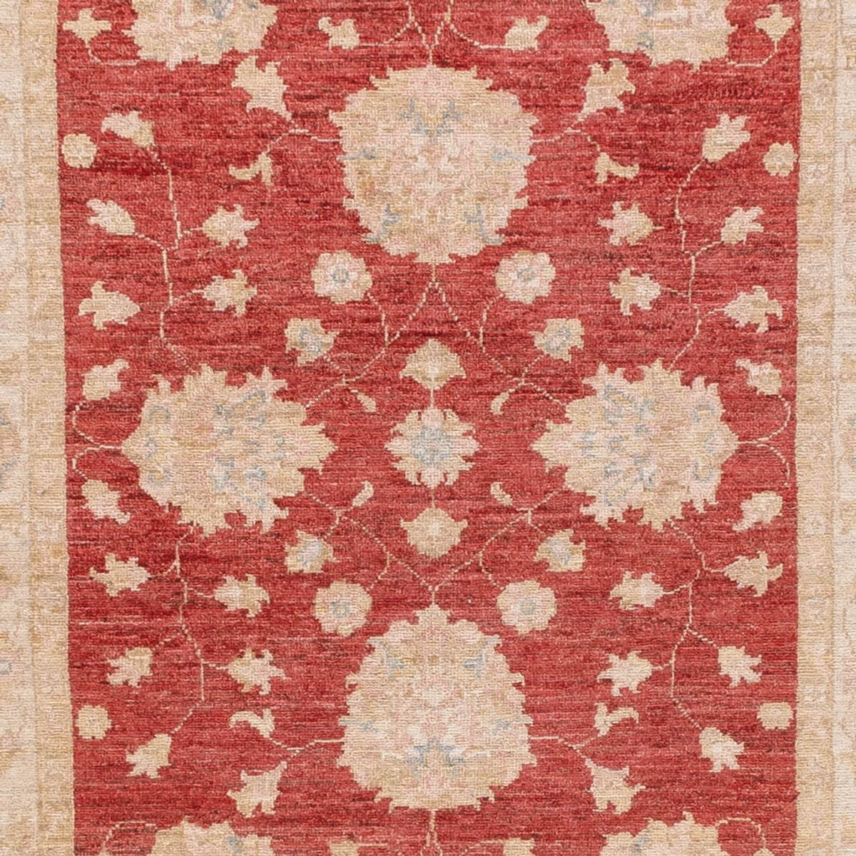 Tapis de couloir Tapis Ziegler - 393 x 122 cm - rouge