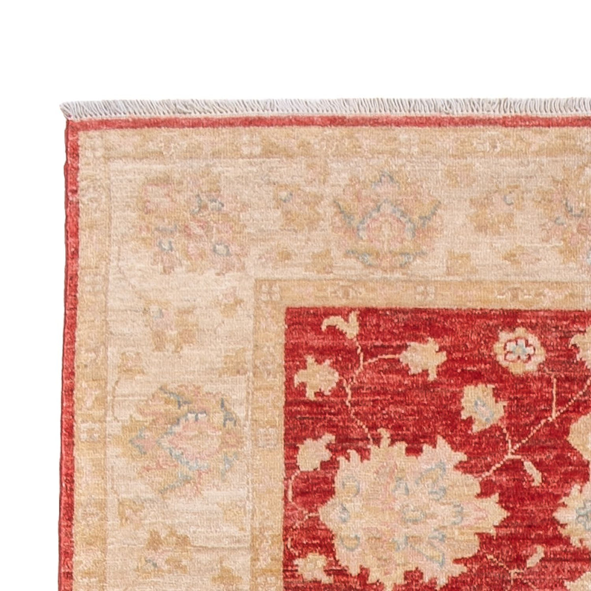 Tapis de couloir Tapis Ziegler - 393 x 122 cm - rouge