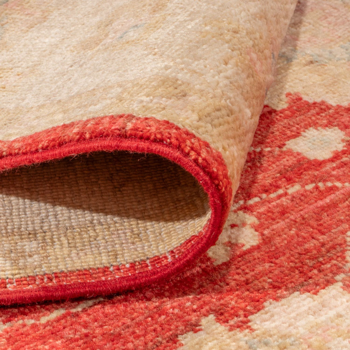 Tapis de couloir Tapis Ziegler - 393 x 122 cm - rouge