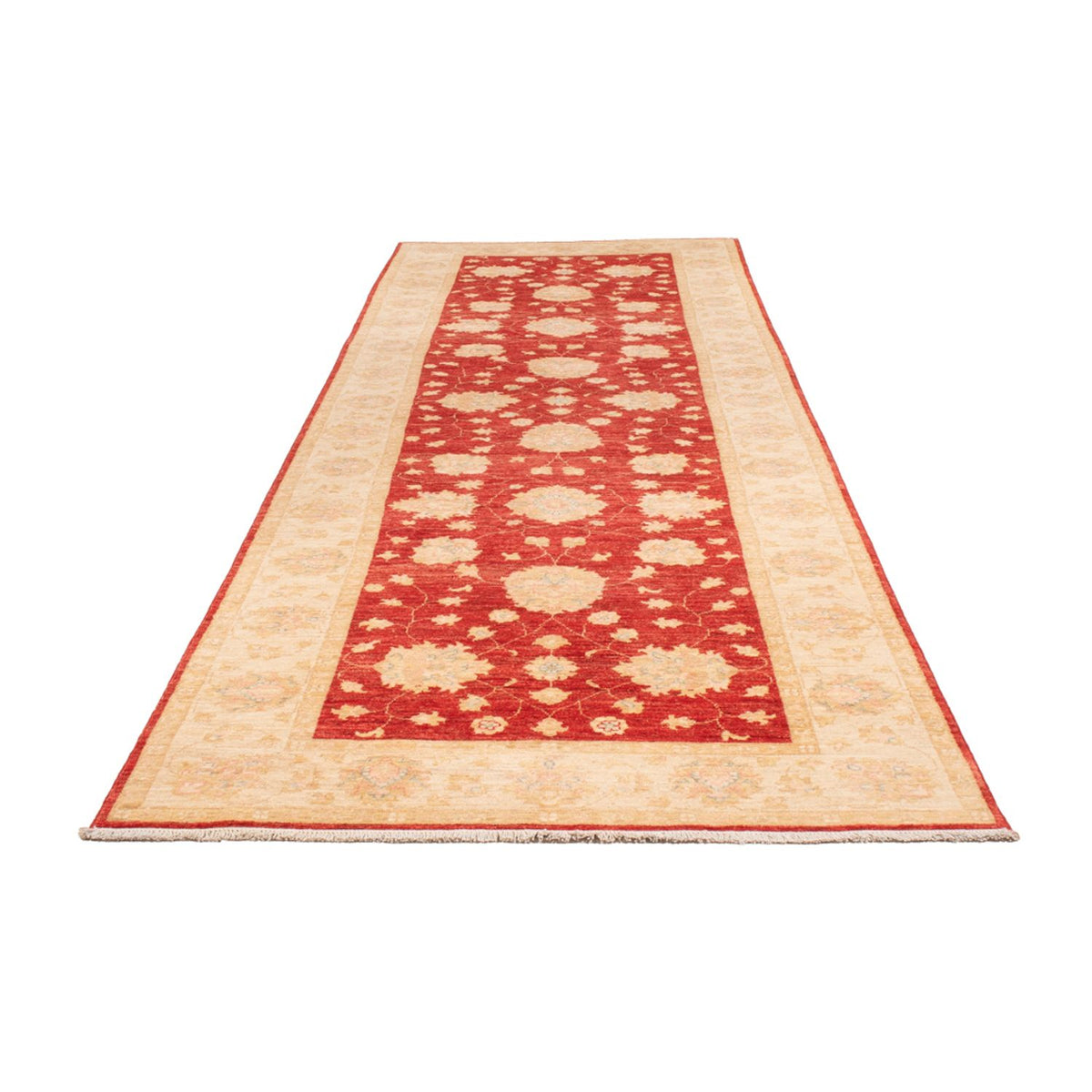 Tapis de couloir Tapis Ziegler - 393 x 122 cm - rouge