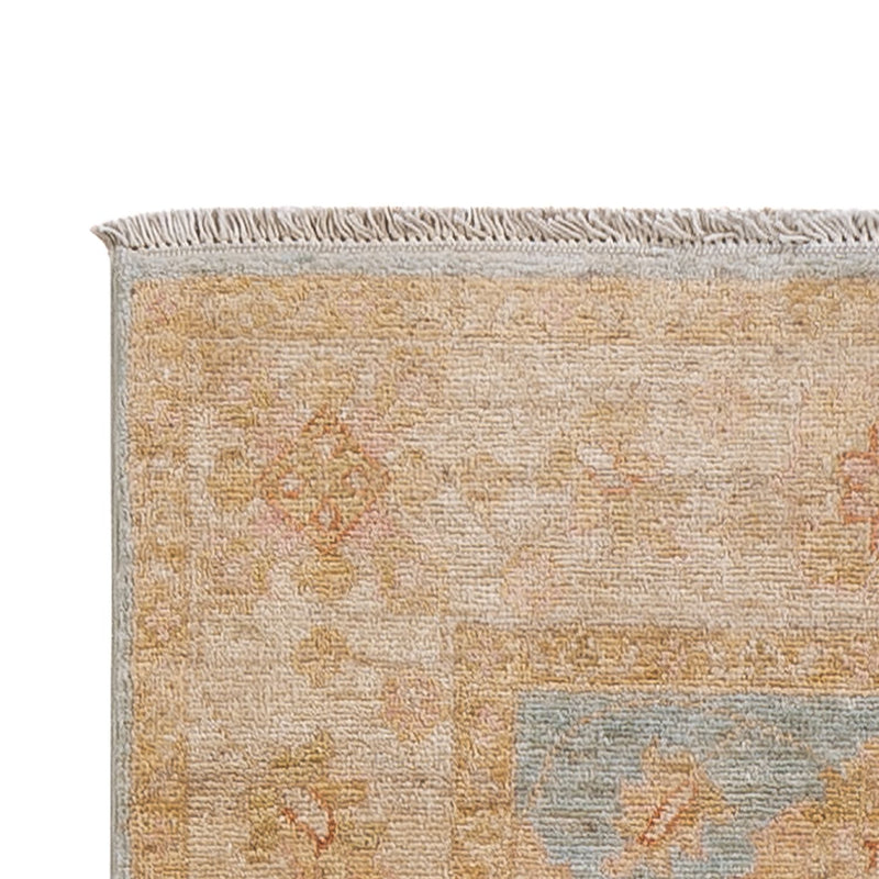 Tapis de couloir Tapis Ziegler - 203 x 71 cm - bleu clair