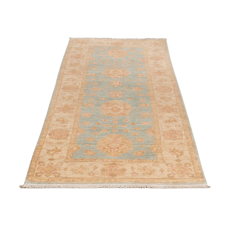 Tapis de couloir Tapis Ziegler - 203 x 71 cm - bleu clair