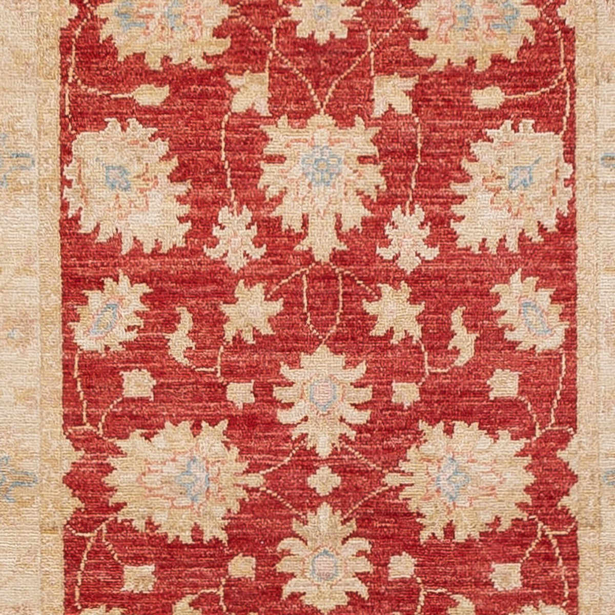 Tapis de couloir Tapis Ziegler - 412 x 83 cm - rouge