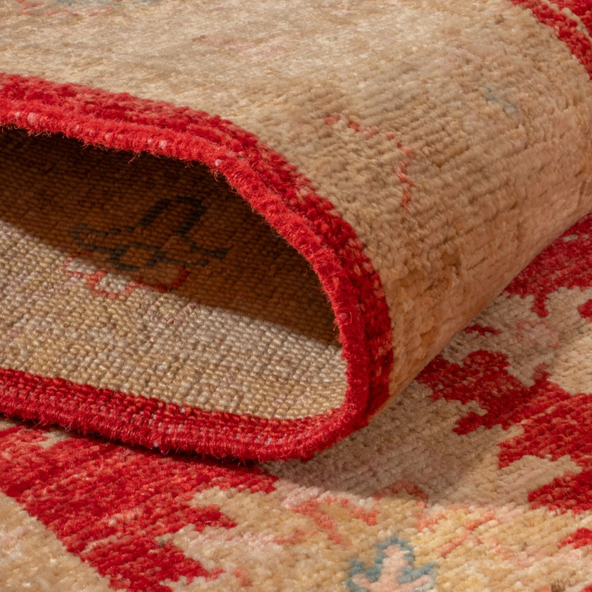 Tapis de couloir Tapis Ziegler - 412 x 83 cm - rouge