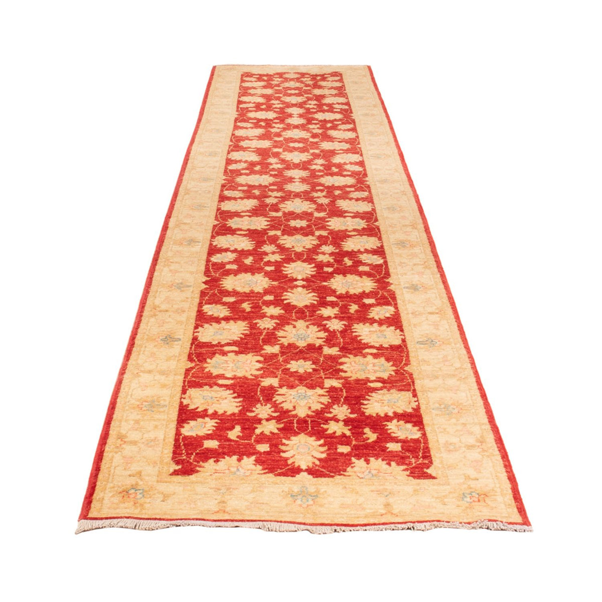 Tapis de couloir Tapis Ziegler - 412 x 83 cm - rouge
