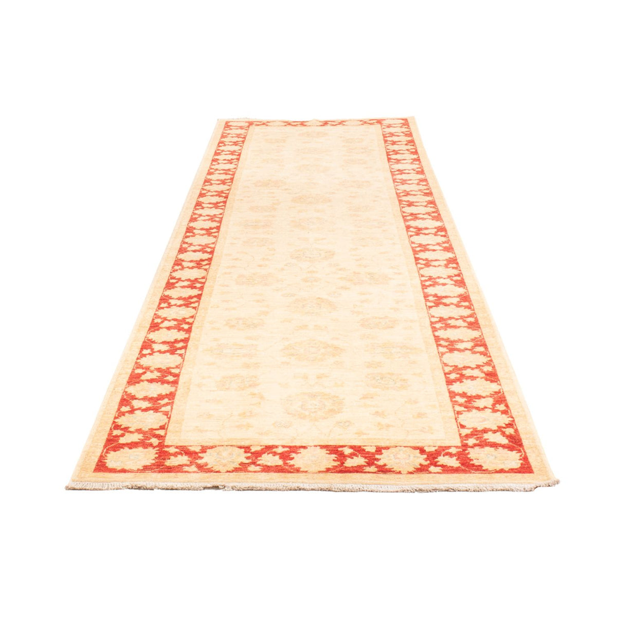 Tapis de couloir Tapis Ziegler - 394 x 106 cm - beige