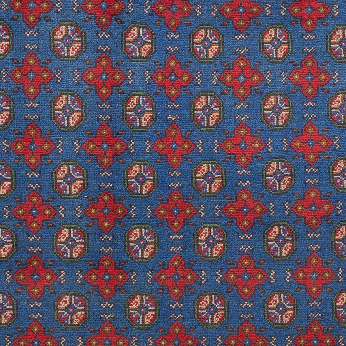 Tapis afghan - Filpa - 355 x 252 cm - bleu