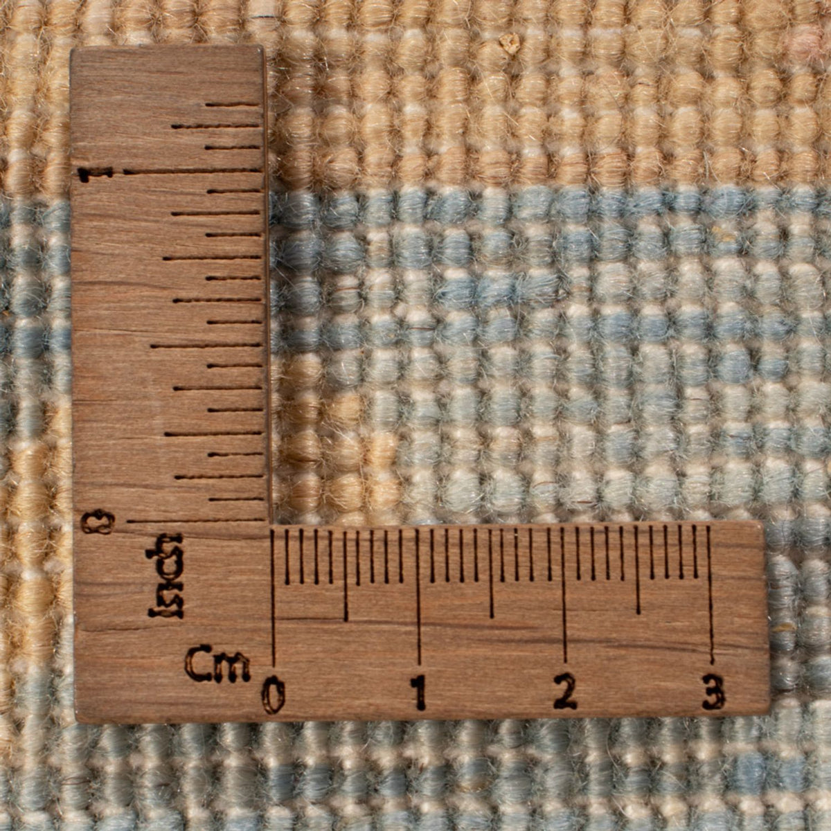 Tapis de couloir Tapis Ziegler - 396 x 121 cm - bleu clair