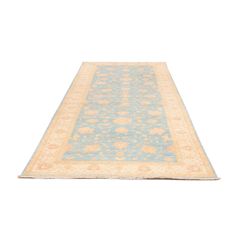 Tapis de couloir Tapis Ziegler - 332 x 119 cm - bleu clair