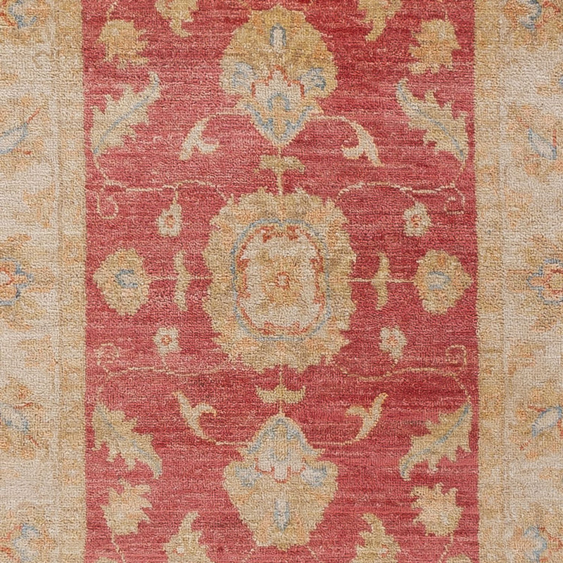 Tapis de couloir Tapis Ziegler - 295 x 77 cm - rouge