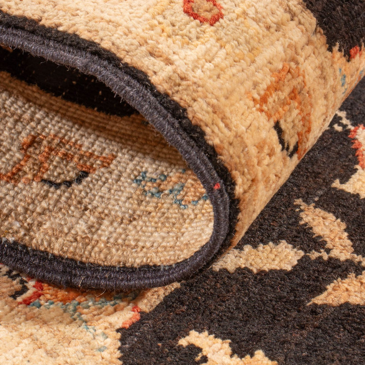 Tapis de couloir Tapis Ziegler - 150 x 49 cm - bleu foncé