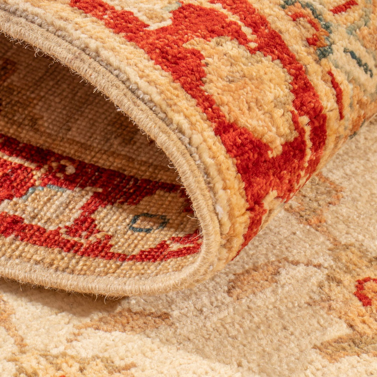 Tapis de couloir Tapis Ziegler - 144 x 49 cm - beige