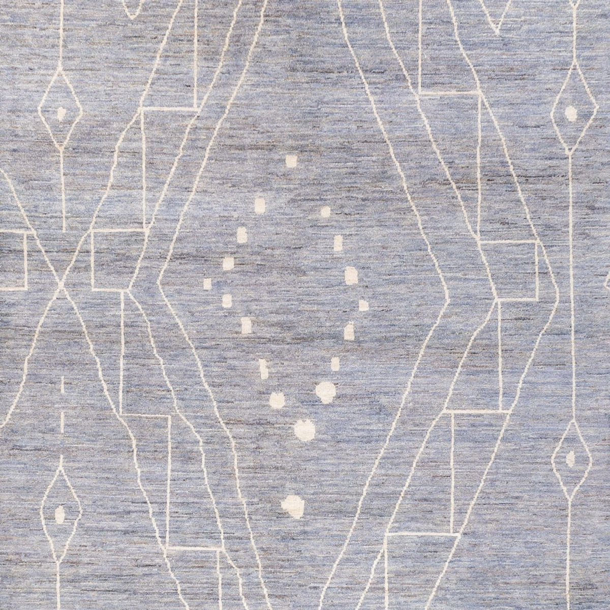 Tapis design - 410 x 318 cm - gris