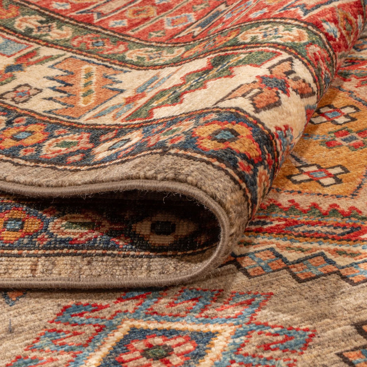 Tapis Ziegler - Kazak - 315 x 244 cm - beige foncé