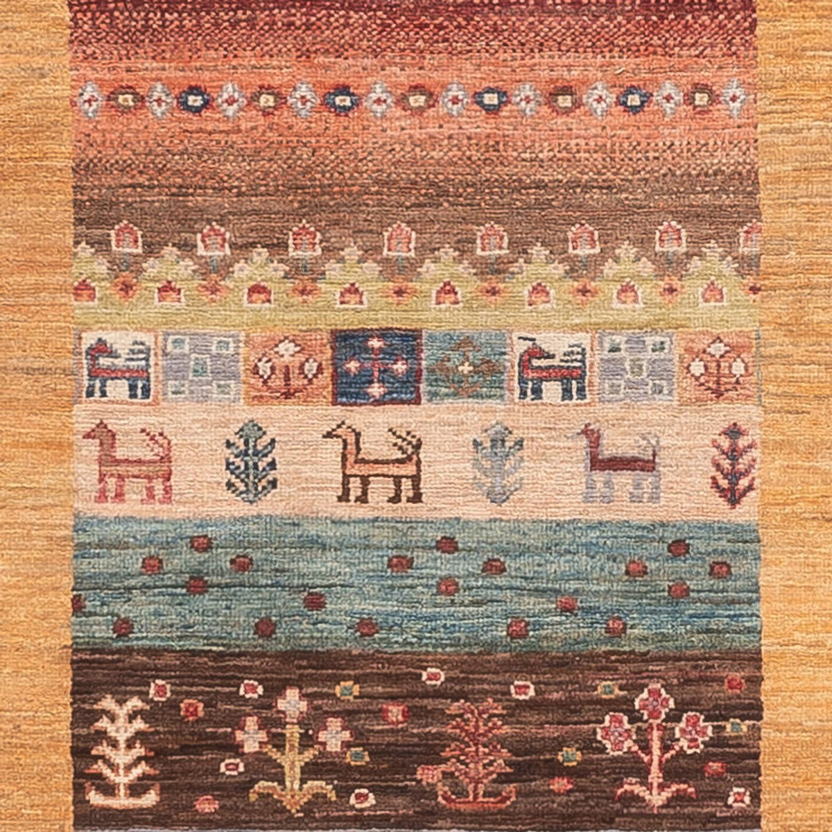 Tapis de couloir Tapis Ziegler - Ariana - 260 x 84 cm - multicolore