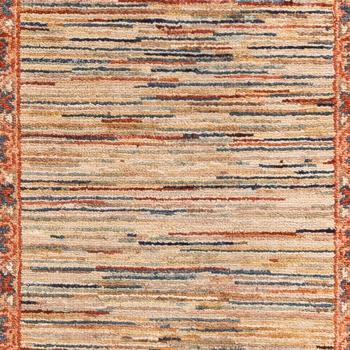 Tapis de couloir Tapis Gabbeh - Persan - 146 x 55 cm - multicolore