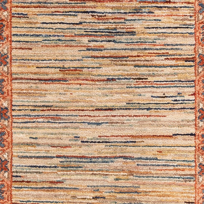 Tapis de couloir Tapis Gabbeh - Persan - 146 x 55 cm - multicolore