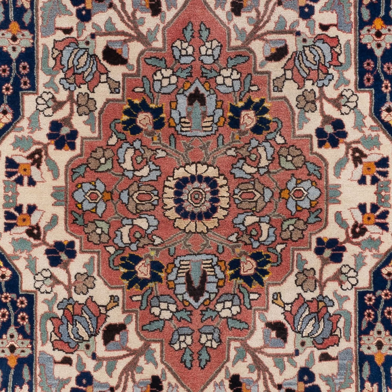 Tapis persan - Nomadic - 158 x 106 cm - bleu foncé