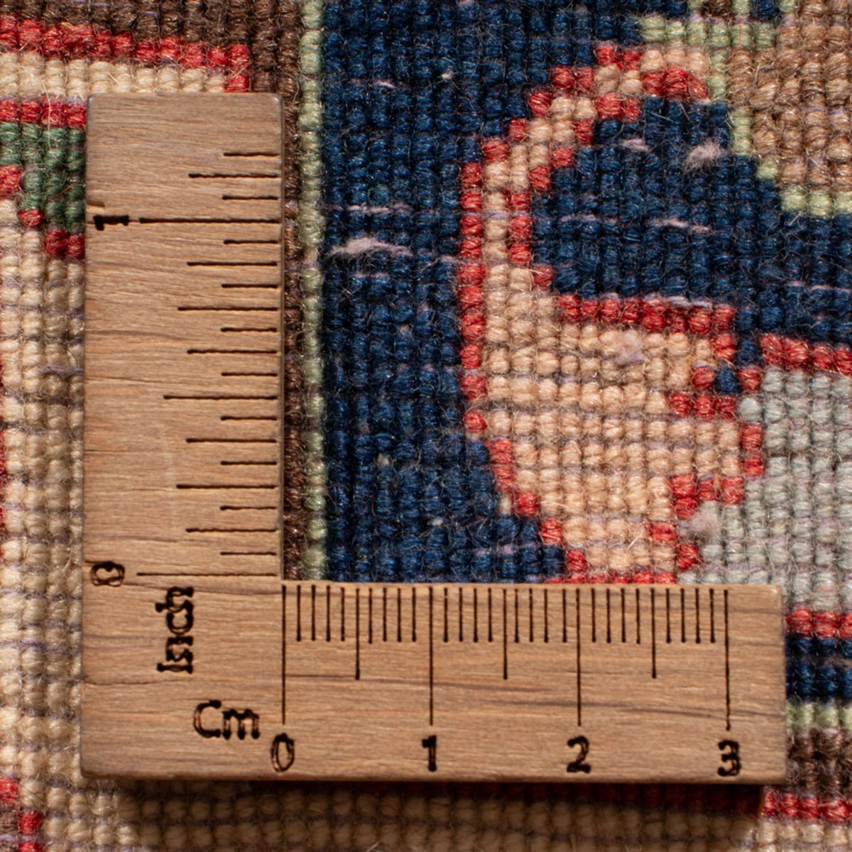 Tapis persan - Nomadic - 158 x 106 cm - bleu foncé