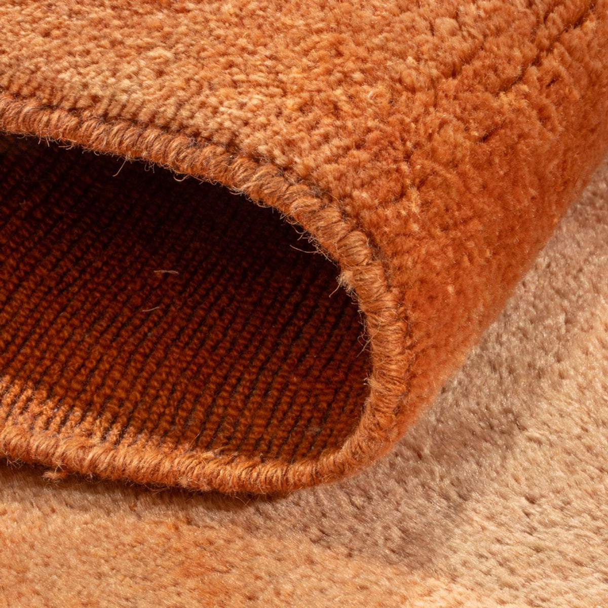 Tapis Gabbeh - Persan - 195 x 155 cm - terracotta