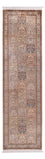 Tapis de couloir Tapis en soie - Soie du Cachemire - 305 x 81 cm - beige foncé