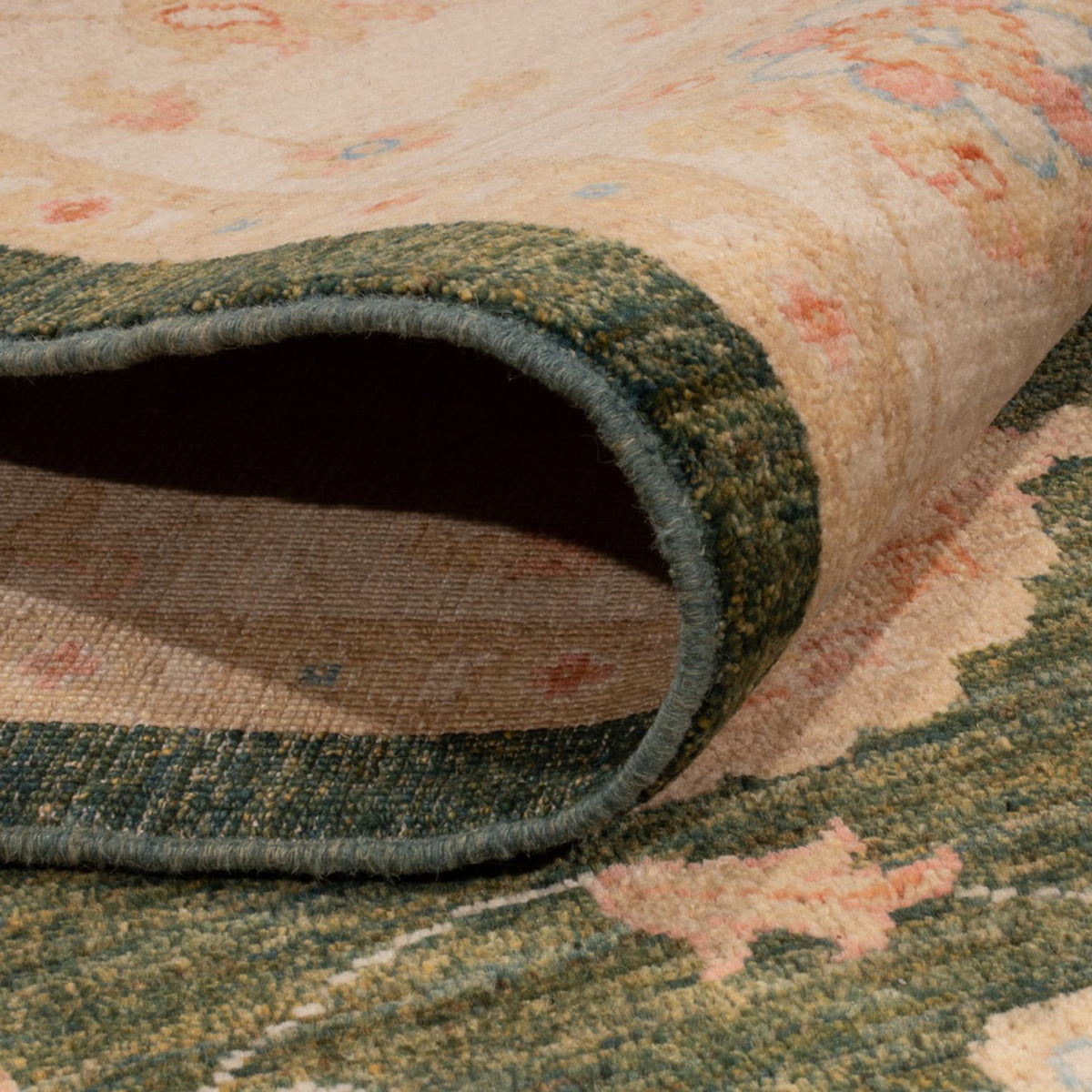 Tapis Ziegler - 298 x 205 cm - vert foncé