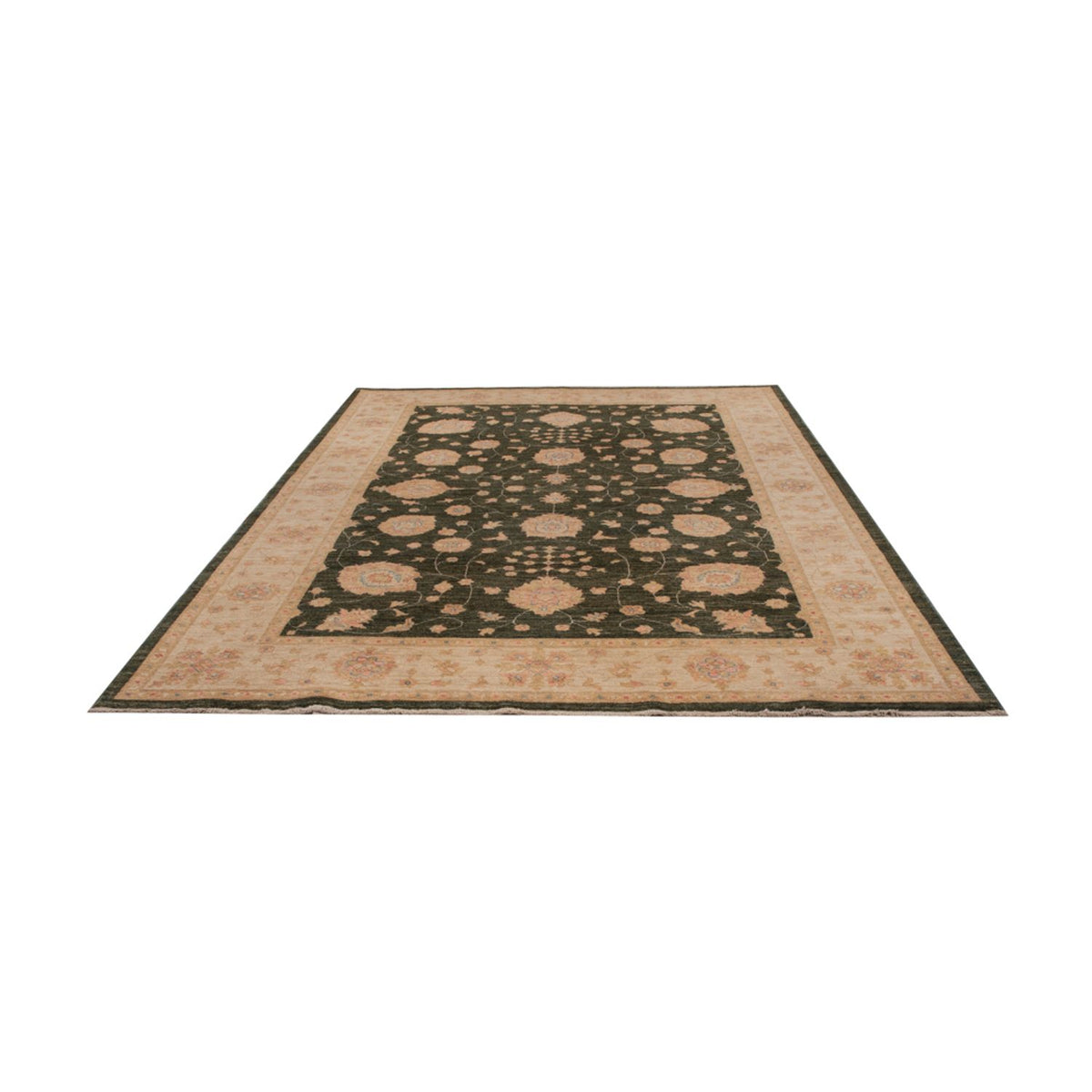 Tapis Ziegler - 298 x 205 cm - vert foncé