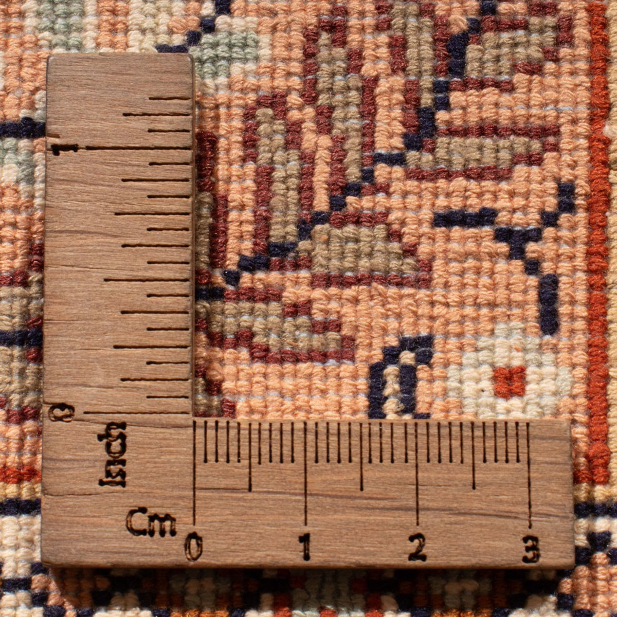 Tapis de couloir Tapis en soie - Soie du Cachemire - 298 x 77 cm - beige foncé