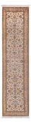 Tapis de couloir Tapis en soie - Soie du Cachemire - 325 x 76 cm - beige clair