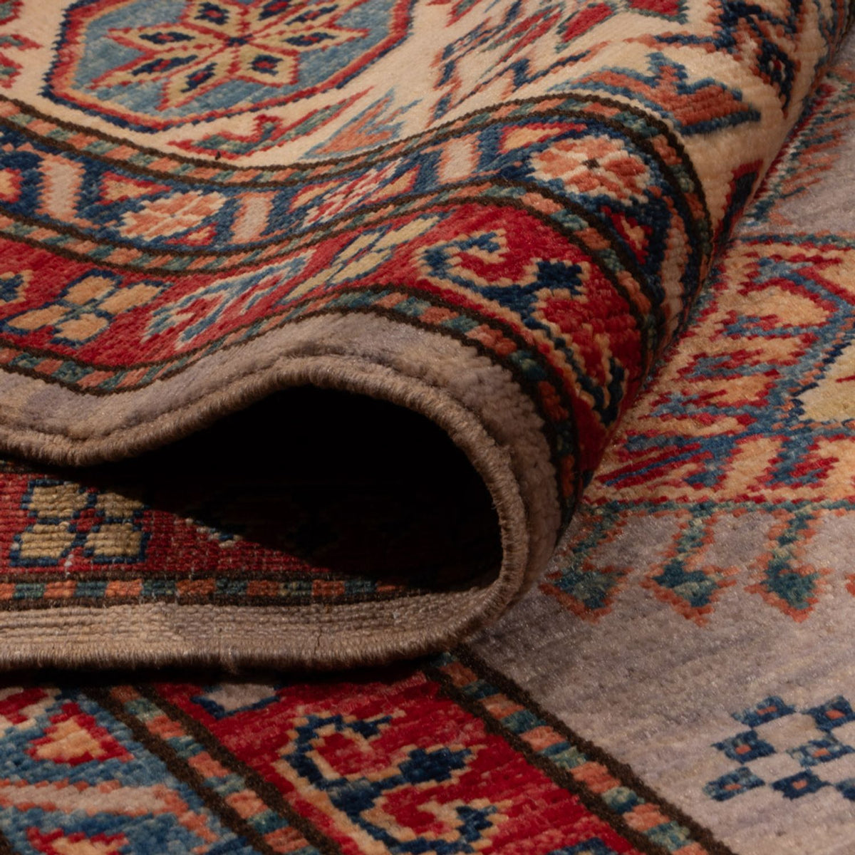 Tapis Ziegler - Kazak - 296 x 207 cm - beige foncé