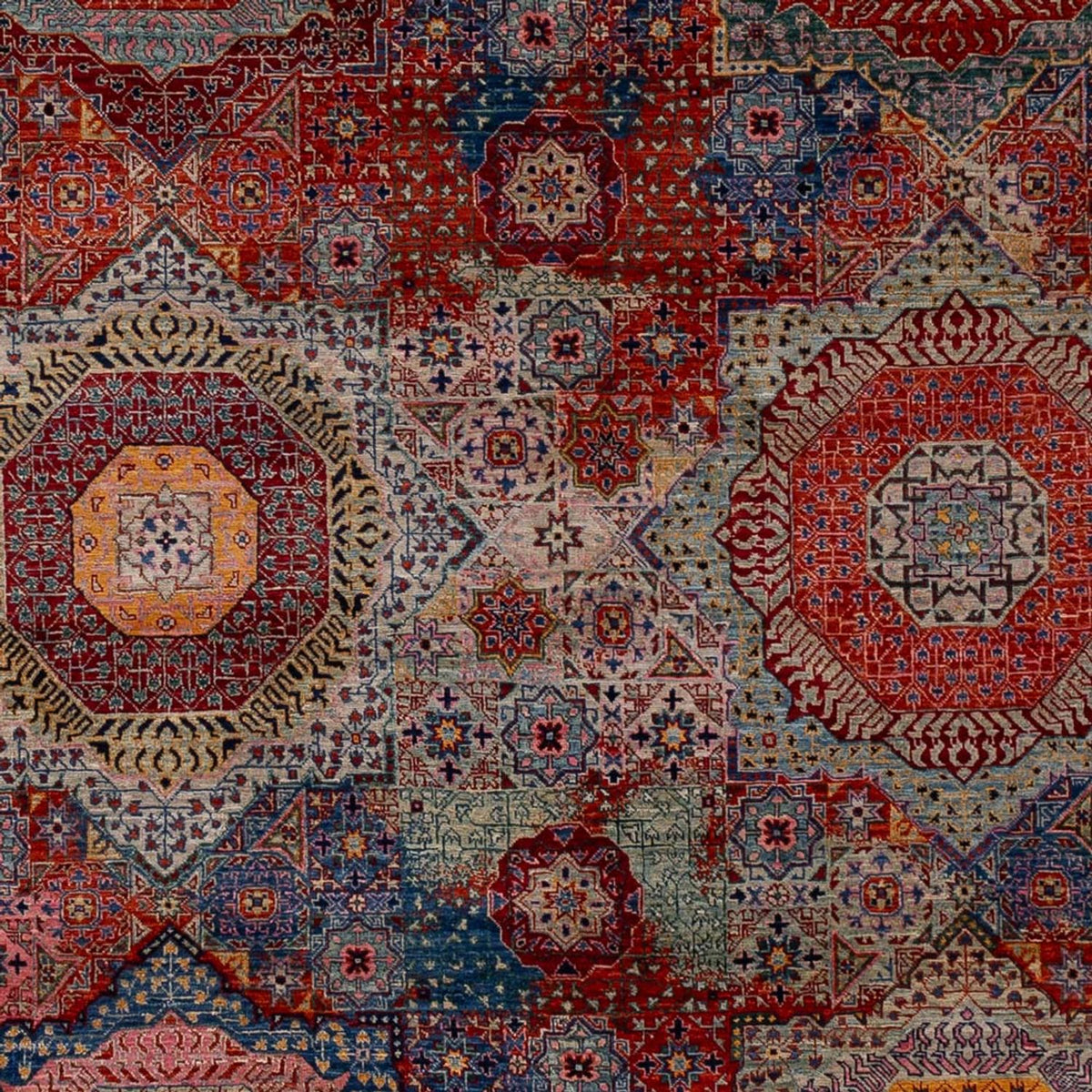 Tapis design - 292 x 249 cm - multicolore