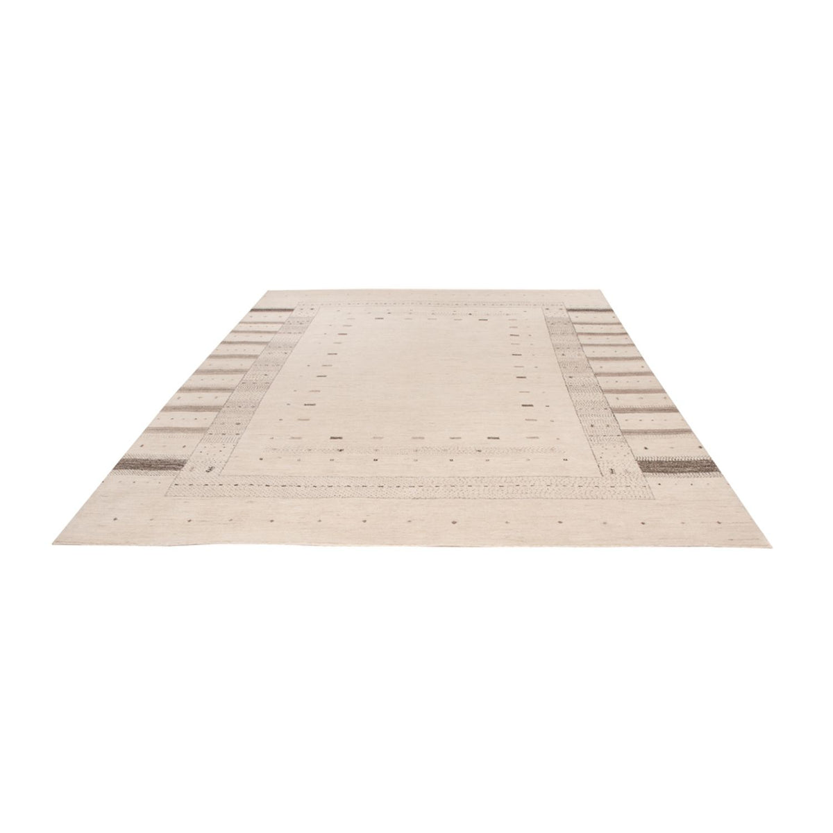 Tapis Gabbeh - Loribaft Indus - 302 x 202 cm - crème