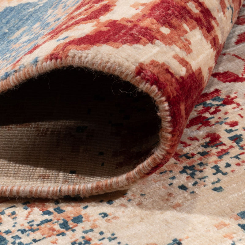 Tapis design - 276 x 206 cm - multicolore