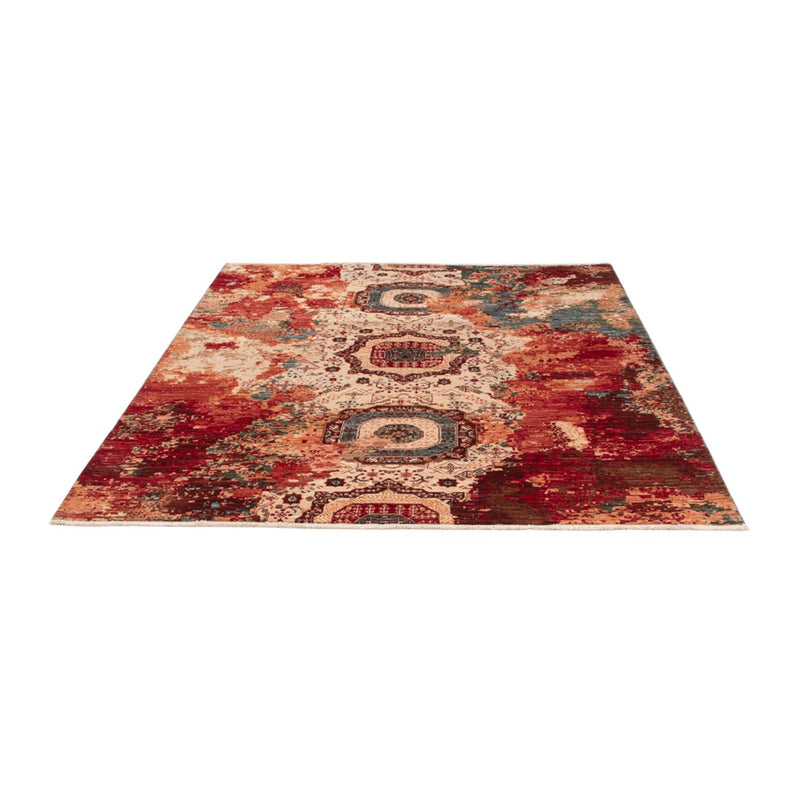Tapis design - 200 x 155 cm - multicolore