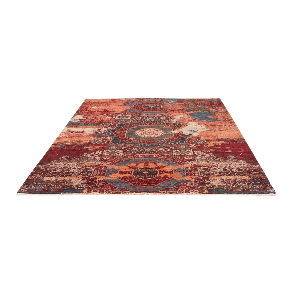 Tapis design - 233 x 172 cm - multicolore