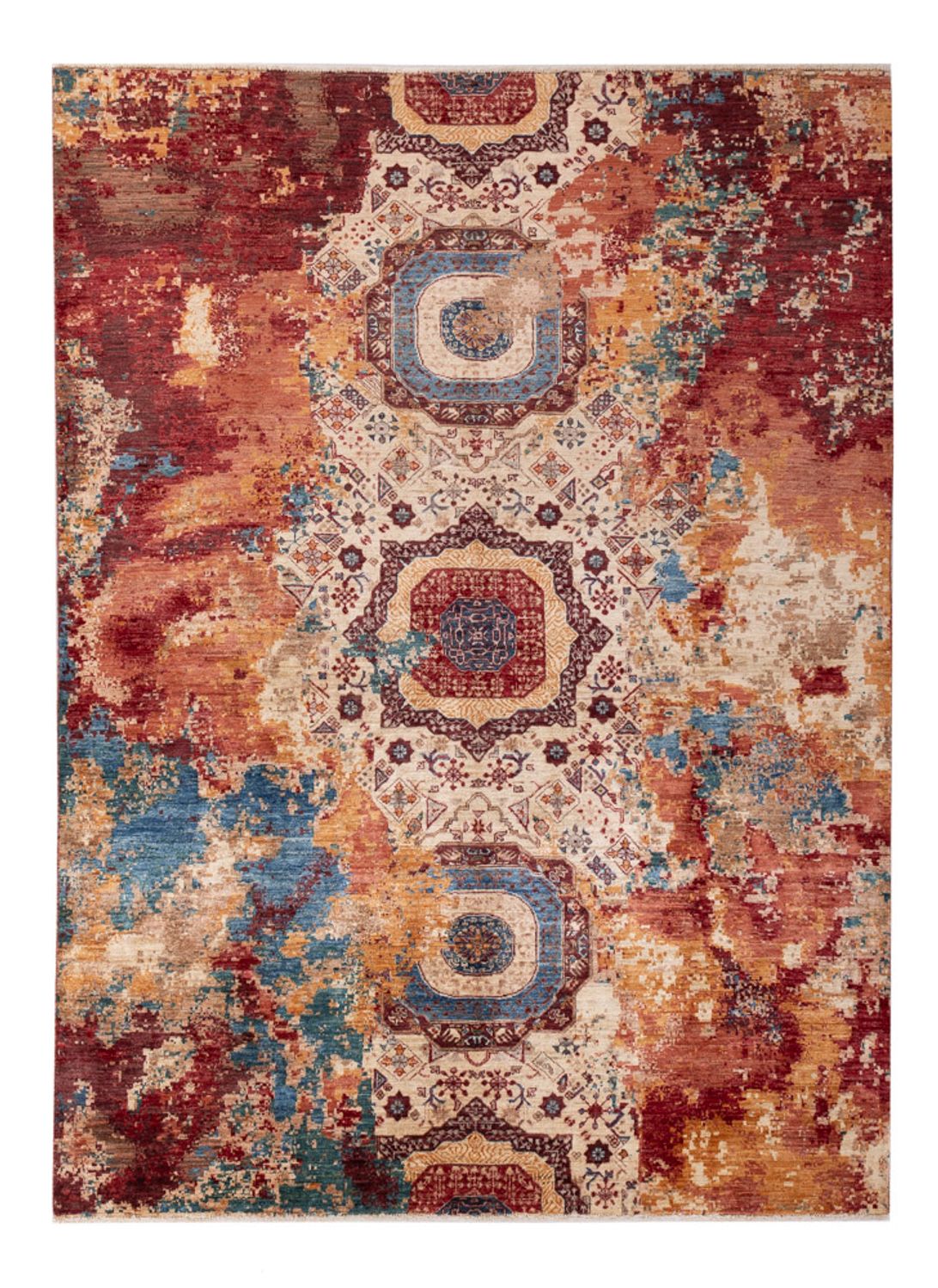 Tapis design - 228 x 170 cm - multicolore