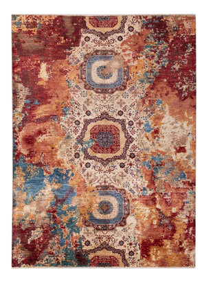 Tapis design - 228 x 170 cm - multicolore