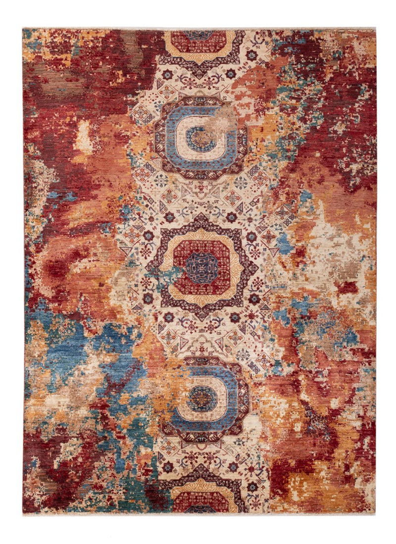 Tapis design - 228 x 170 cm - multicolore
