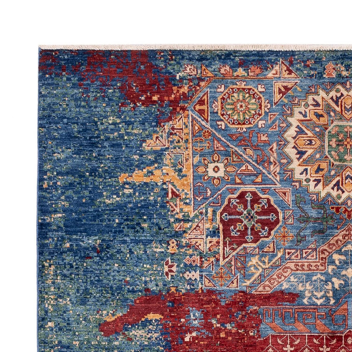Tapis design - 230 x 176 cm - multicolore