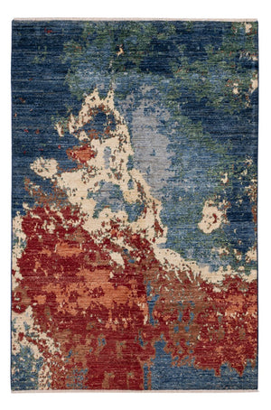 Tapis design - 187 x 122 cm - multicolore