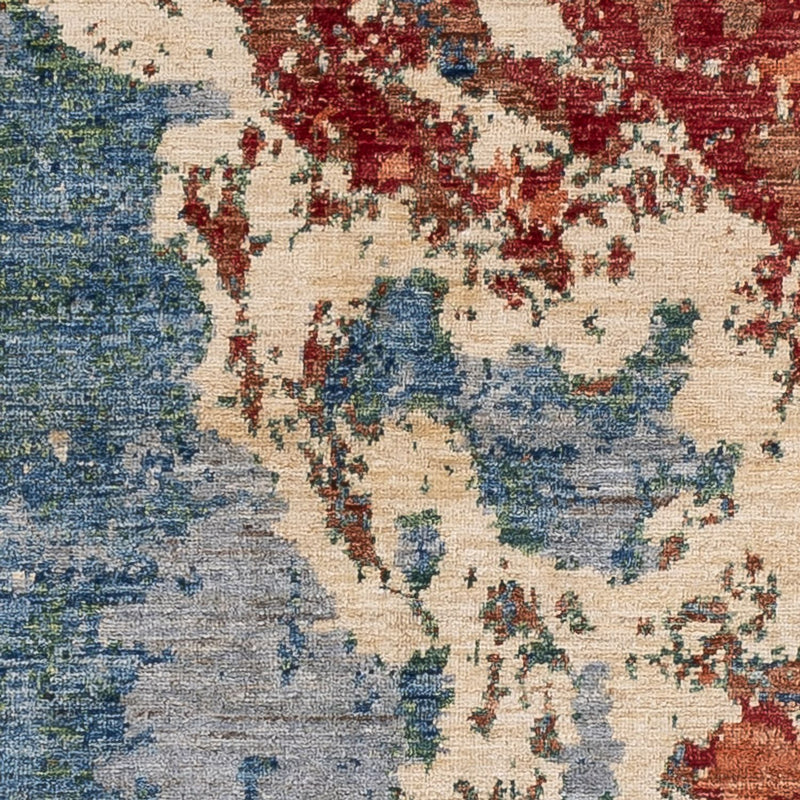 Tapis design - 187 x 122 cm - multicolore