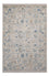 Tapis design - 185 x 121 cm - argent