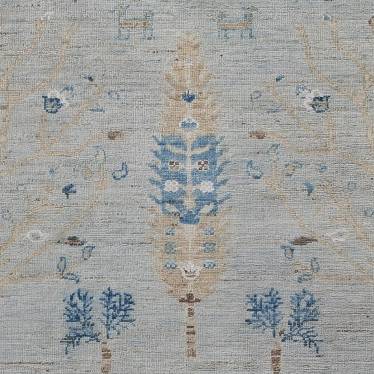 Tapis design - 181 x 120 cm - argent