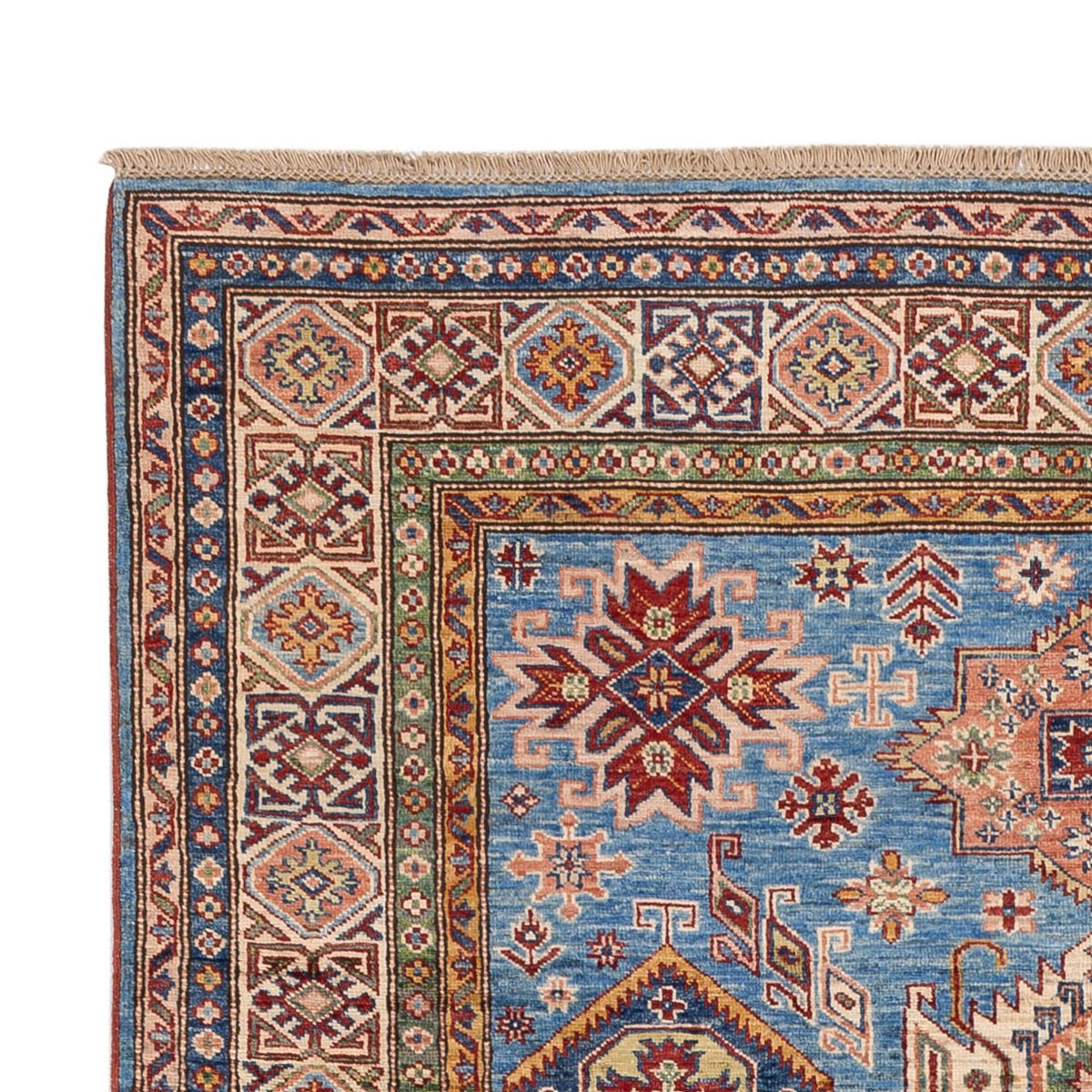 Tapis Ziegler - Kazak - 241 x 173 cm - bleu clair